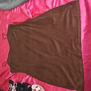 Never worn dark brown dress.